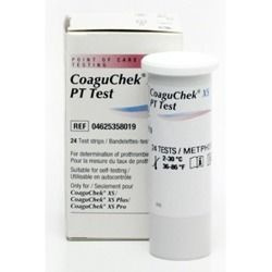 ROCHE CoaguChek XS  INR/PT (24 szt.)  - Testy paskowe