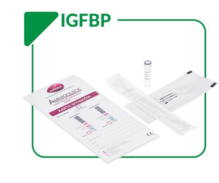 AMNIOQUICK Szybki test do wykrywania IGFBP-1 w wymazach z pochwy