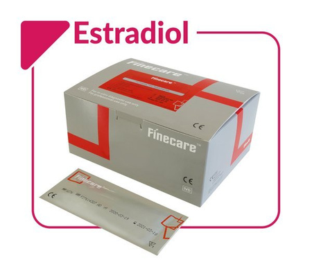 Estradiol (E2) Rapid Quantitative Test  FINECARE™ 25 SZT. - FIA METER - SZYBKI ILOŚCIOWY TEST IMMUNOFLUORESCENCYJNY