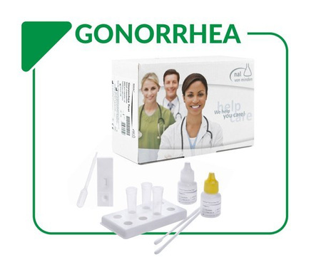 Test NADAL® Gonorrhea (10 testów) - szybki test do wykrywania antygenu Niesseria Gonorrhoeae